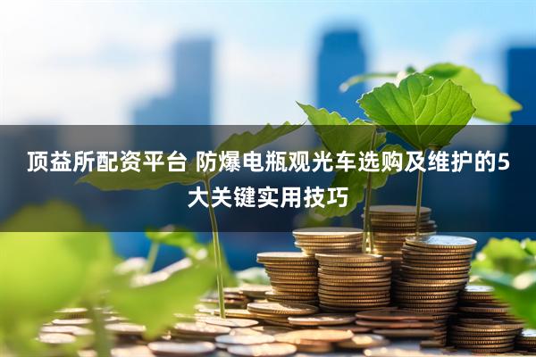 顶益所配资平台 防爆电瓶观光车选购及维护的5大关键实用技巧